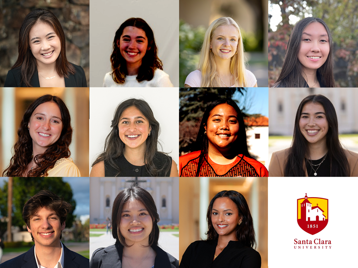 Collage of 11 Fulbright semifinalists