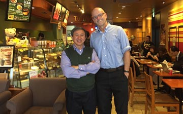 Professor Nguyen Nam and David DeCosse