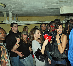 College students at a party image link to story