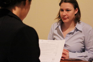 Woman in an interview image link to story