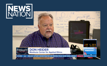 Don Heider, executive director of the Markkula Center for Applied Ethics, speaks with News Nation about technology and the metaverse.. image link to story