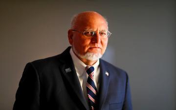 Dr. Robert Redfield Jr., director of the Centers for Disease Control and Prevention, is photographed at the agency's headquarters in Atlanta, Thursday, June 28, 2018
