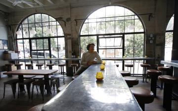 San Francisco restaurant owner sits in empty business image link to story