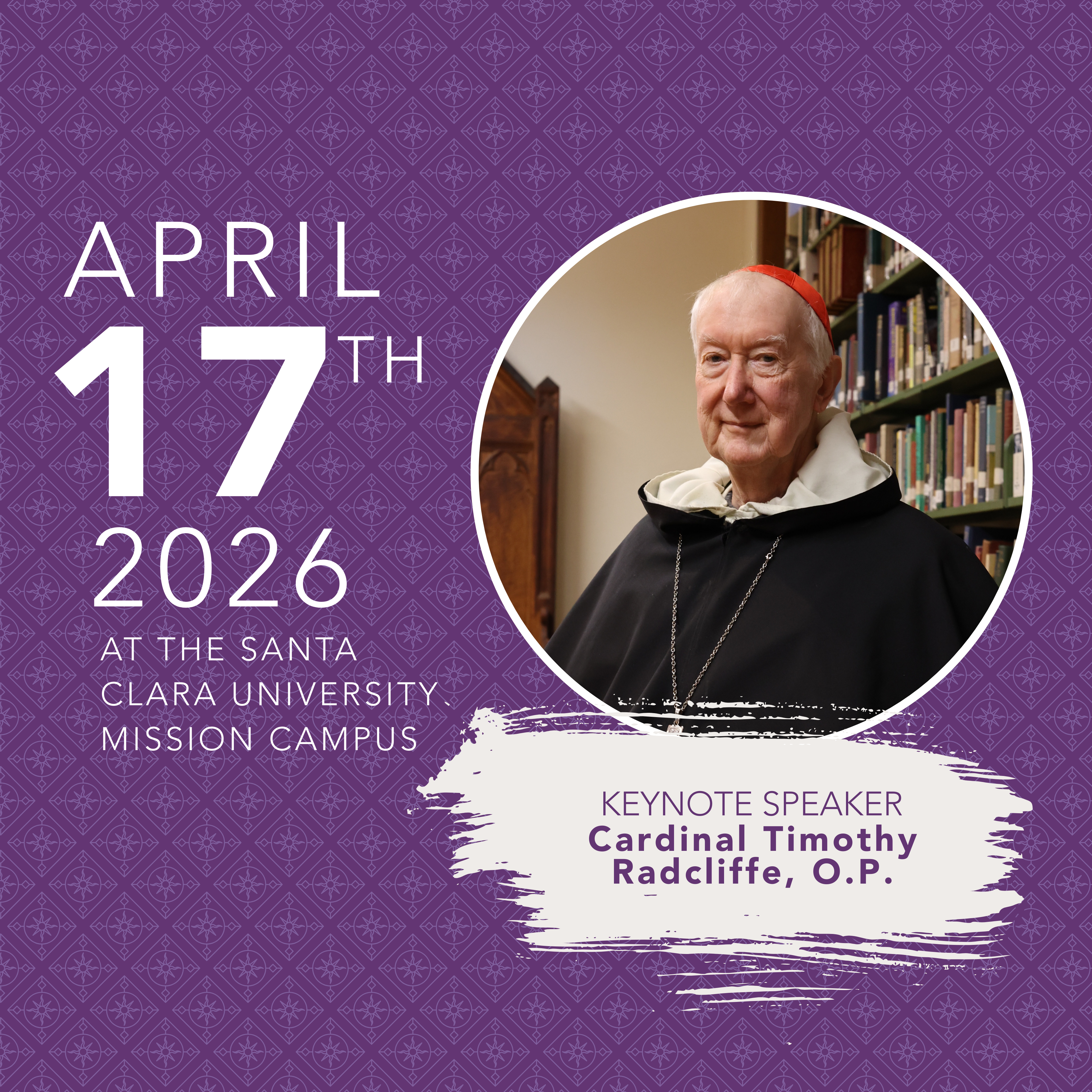 April 17th 2026 - Keynote Cardinal Timothy Radcliffe