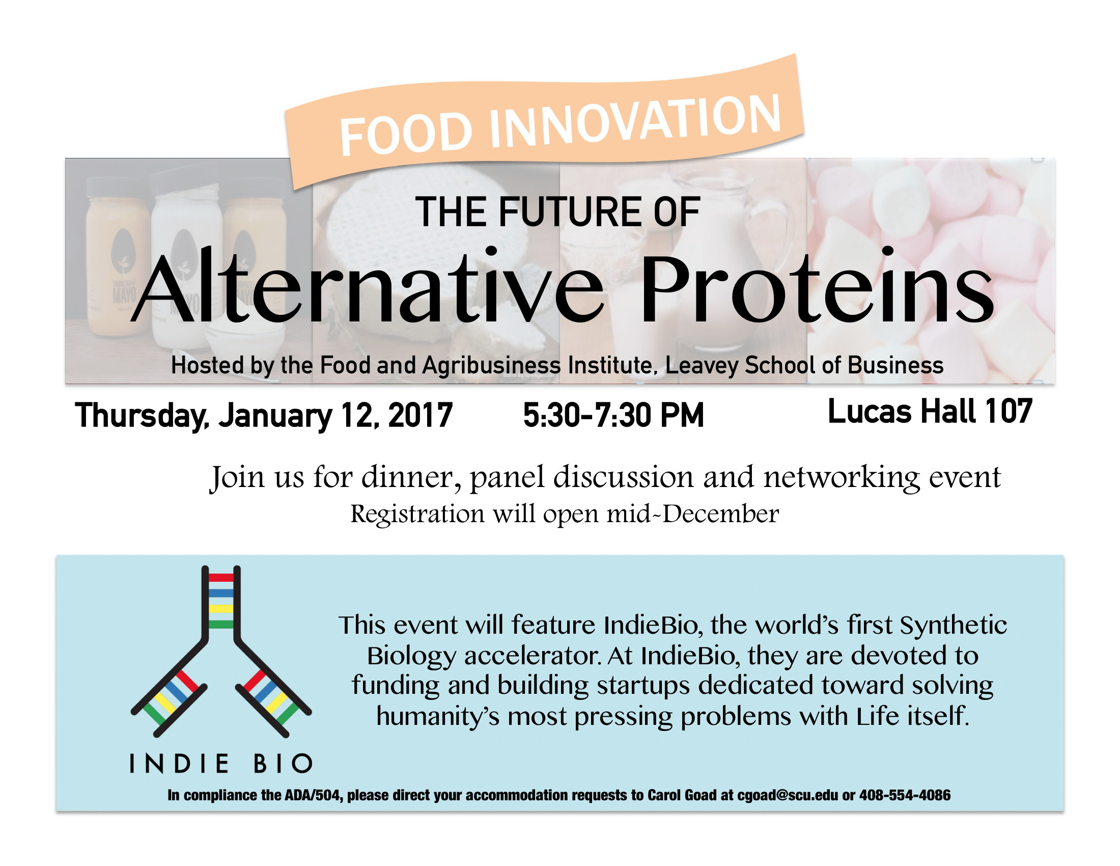 Alt. Proteins part 2 event flyer