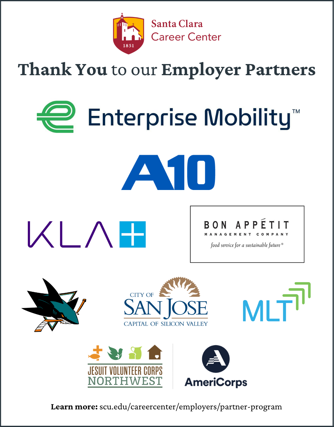 25-26 Employer Partner Program Logos
