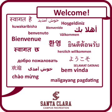 One Column - Multi-Language Welcome Sign