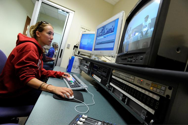 Santa Clara’s 2,200 square-foot television studio is among the best found on any university campus nationwide.
