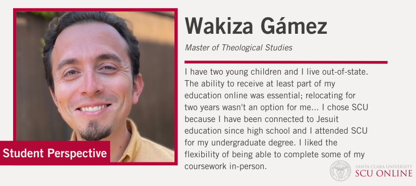 Wakiza Gamez, Master of Theological Studies