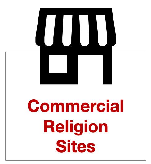 Commercial Religion Sites 