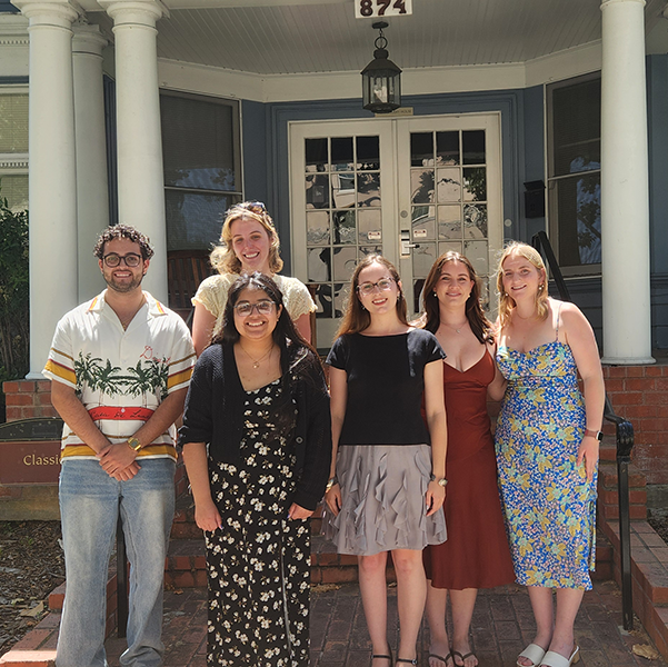 Some of our seniors at the Senior Graduation Celebration 2025.