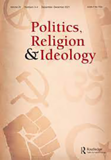 Politics, Religion, & Ideology journal cover