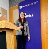 Susan Kennedy presenting at the annual Philosophical Bioethics conference at NYU