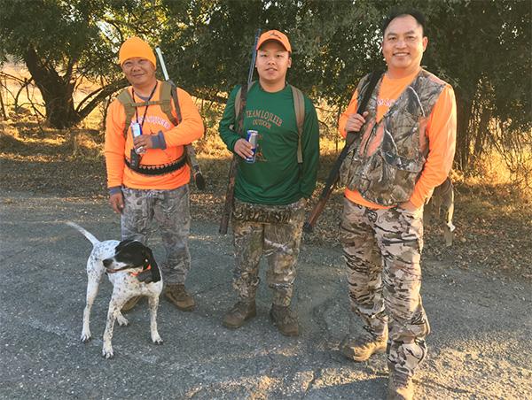 Pheasant hunters on opening day at Feather River Wildlife Area image link to story