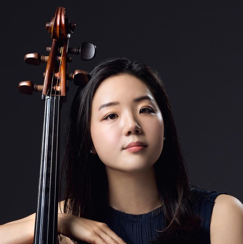 Katie Youn with her cello