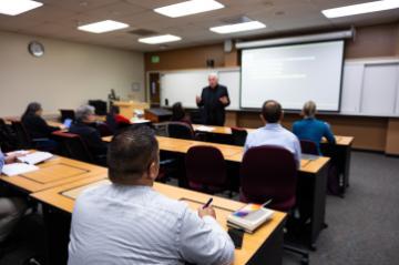 Students in classroom