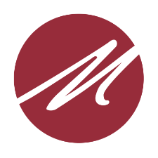 Red circle with letter