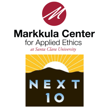 Markkula Center and Next 10 Logos