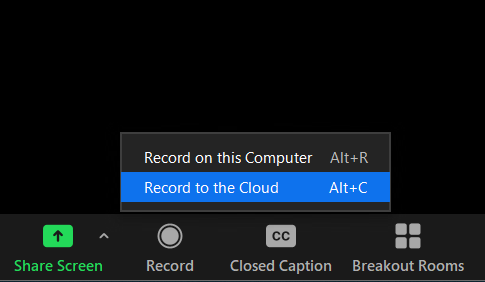 how to download a zoom cloud recording to pc