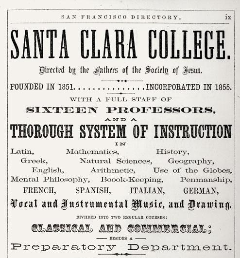 1862: Advertisement for the college