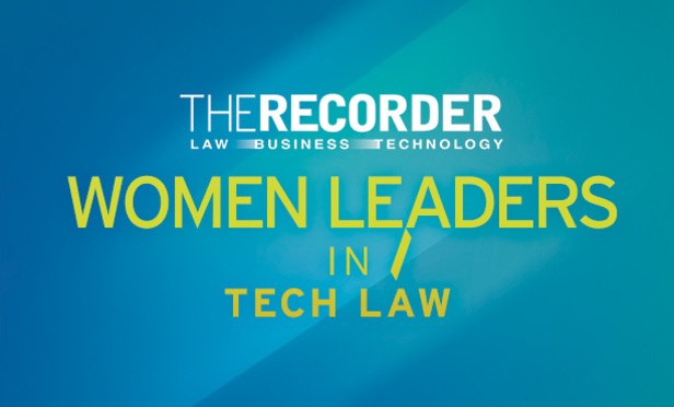 Recorder banner for Women Leaders in Tech Law
