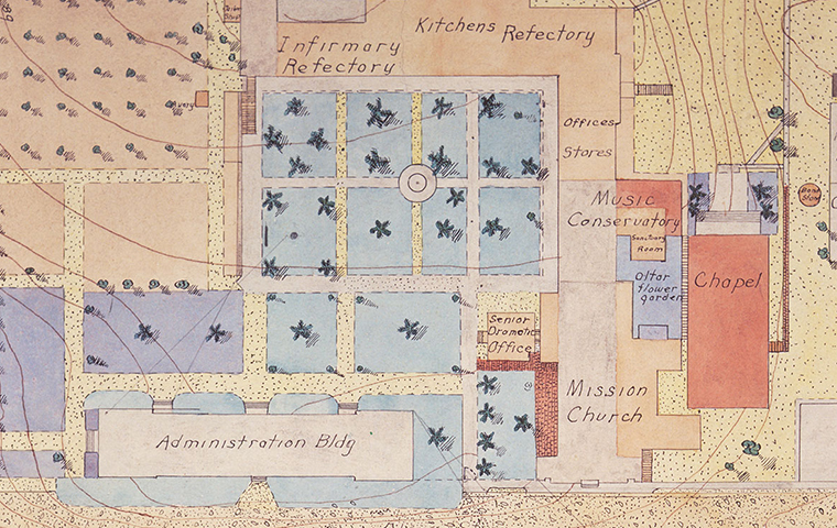 Campus Map 1925 image link to story