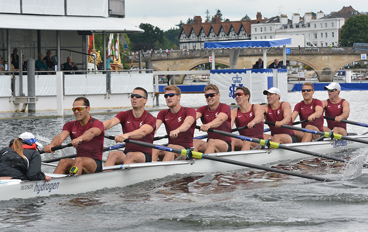 SCU Men's Rowing at the Henley Regatta in England image link to story