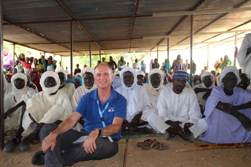 Fr. Smolich in Chad in 2018 (JRS)