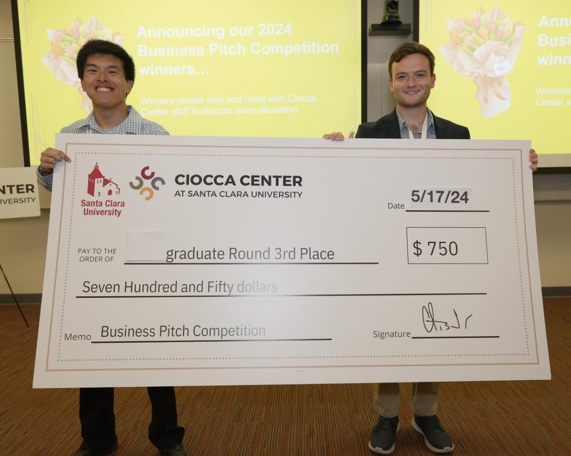 Picture of Business Pitch 2024 Winners