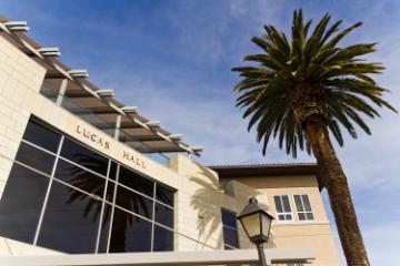Lucas Hall is the home of the Leavey School of Business in the heart of Silicon Valley