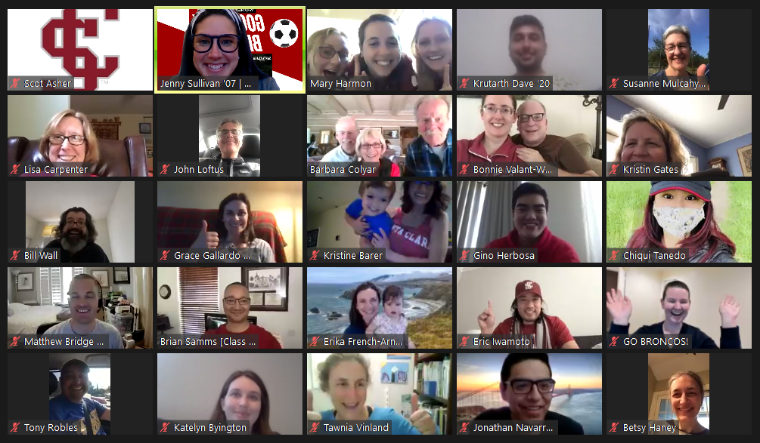 Women's soccer virtual watch party