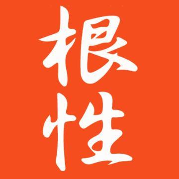 White Chinese characters on an orange background.