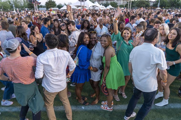 Graduates at Grad Bash