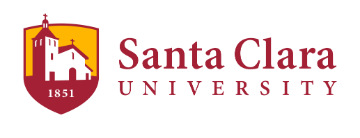 Decorative; SCU logo with graphic of mission church