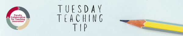 Tuesday Teaching Tip