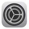 iOS Settings Icon (Gear Image)