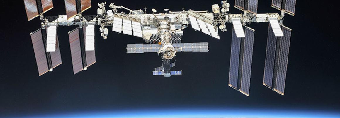Photo of the International Space Station/NASA