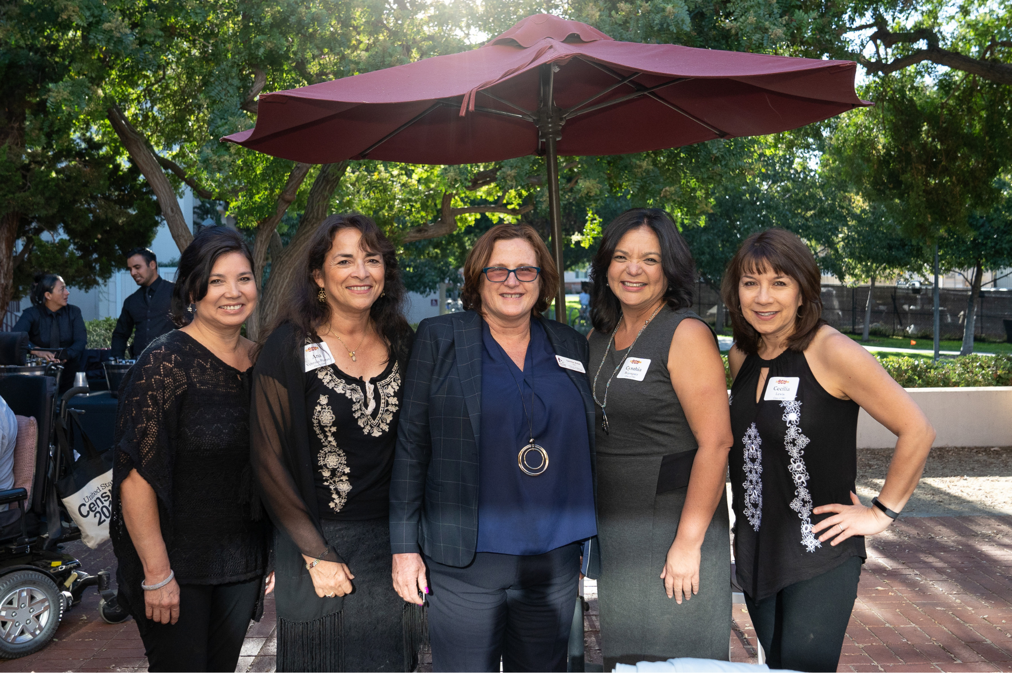 Group of women standing photo 