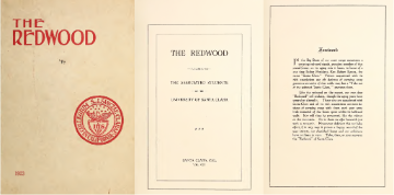 The Redwood - Yearbook Santa Clara University