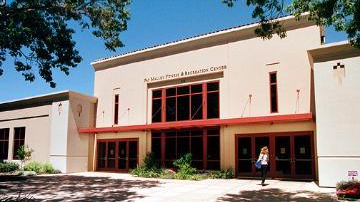 Building labeled 'Pat Malley Fitness and Recreation Center' 