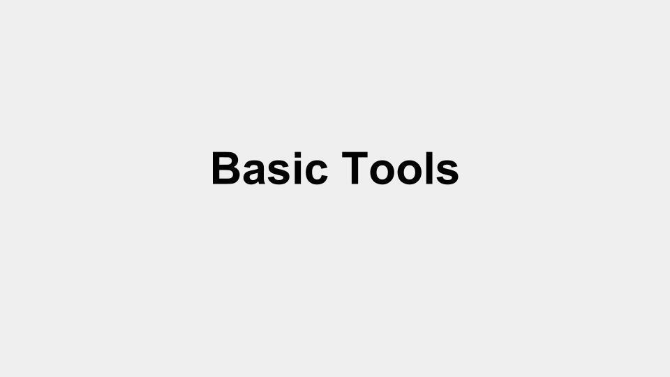 Basic Tools Slide Show Image 1