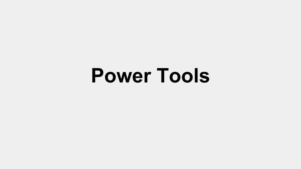 Power Tools Image 1