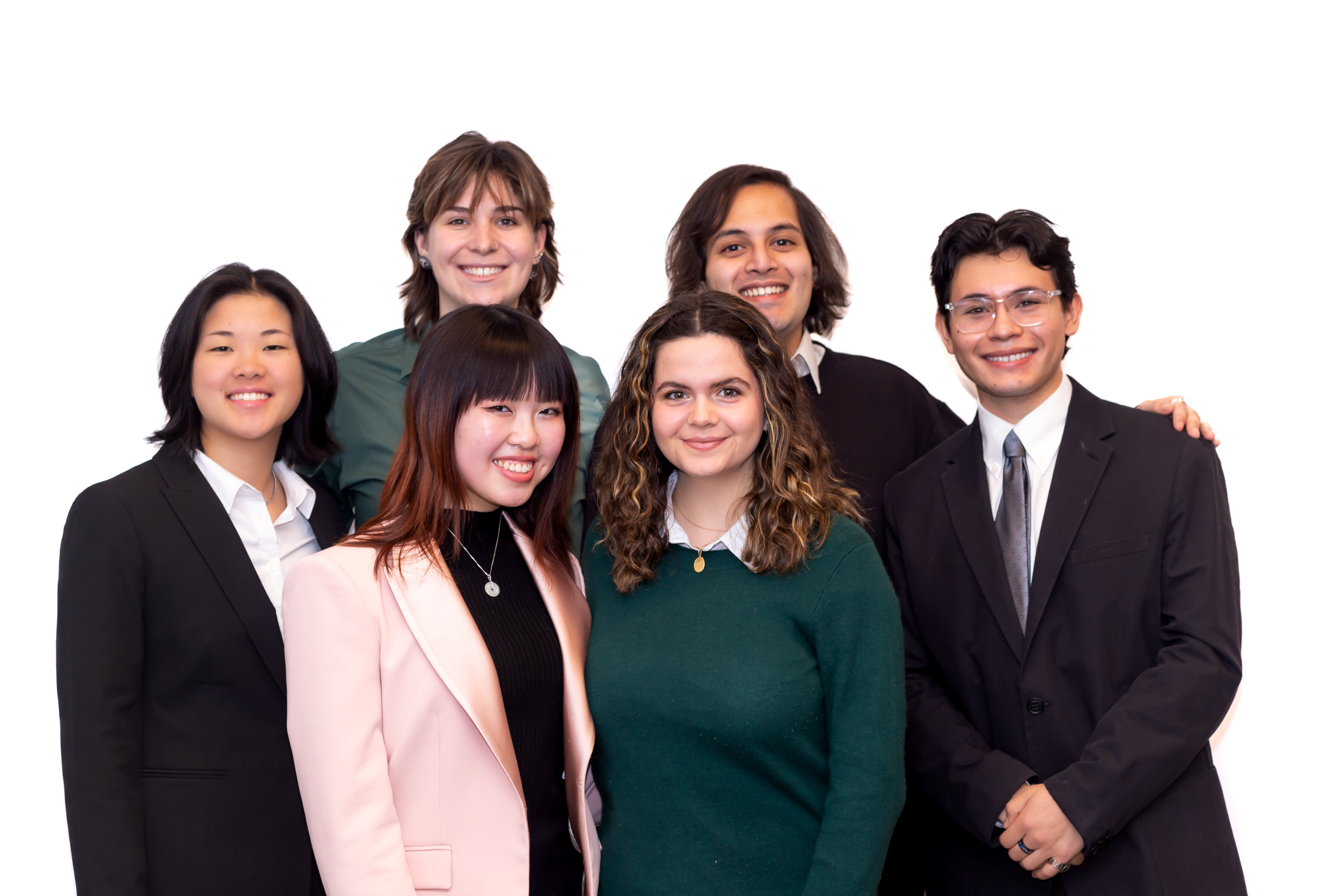 Board members of Queer and Qualified in professional attire.